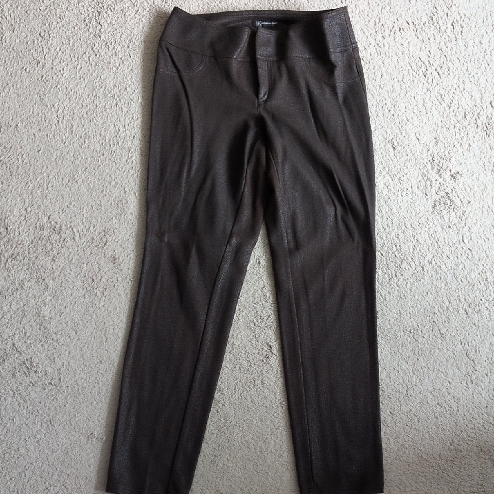 INC International Concepts Metallic Brown Leggings/Pants